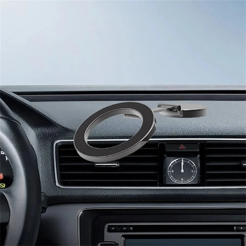 2025 new Foldable Sided Magnetic Phone Holder for Magsafe Gym Treadmill Universal Folding Car Holder Magnetic Smartphone Stand