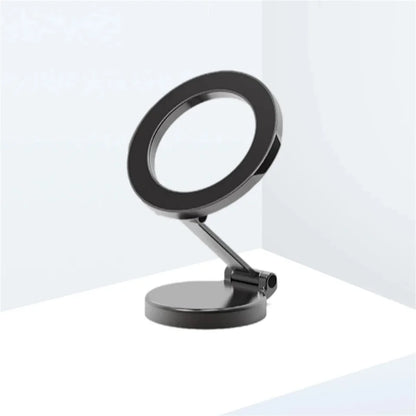 2025 new Foldable Sided Magnetic Phone Holder for Magsafe Gym Treadmill Universal Folding Car Holder Magnetic Smartphone Stand